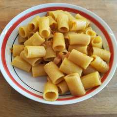 Foto di Mezzi Rigatoni alla Zucca e Guanciale