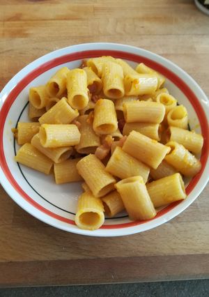 Foto di Mezzi Rigatoni alla Zucca e Guanciale