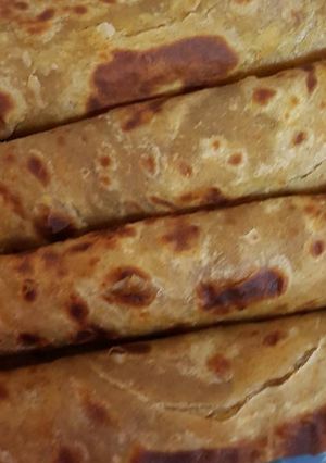 A picture of Healthy Chapatis for breakfast(whole meal).