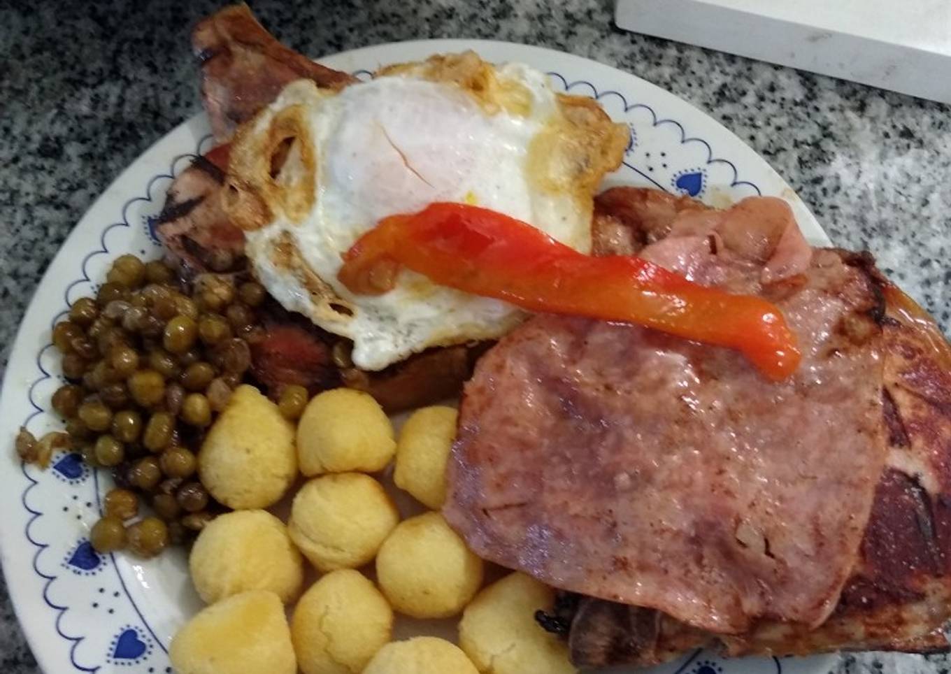 Costillitas de cerdo a la riojana