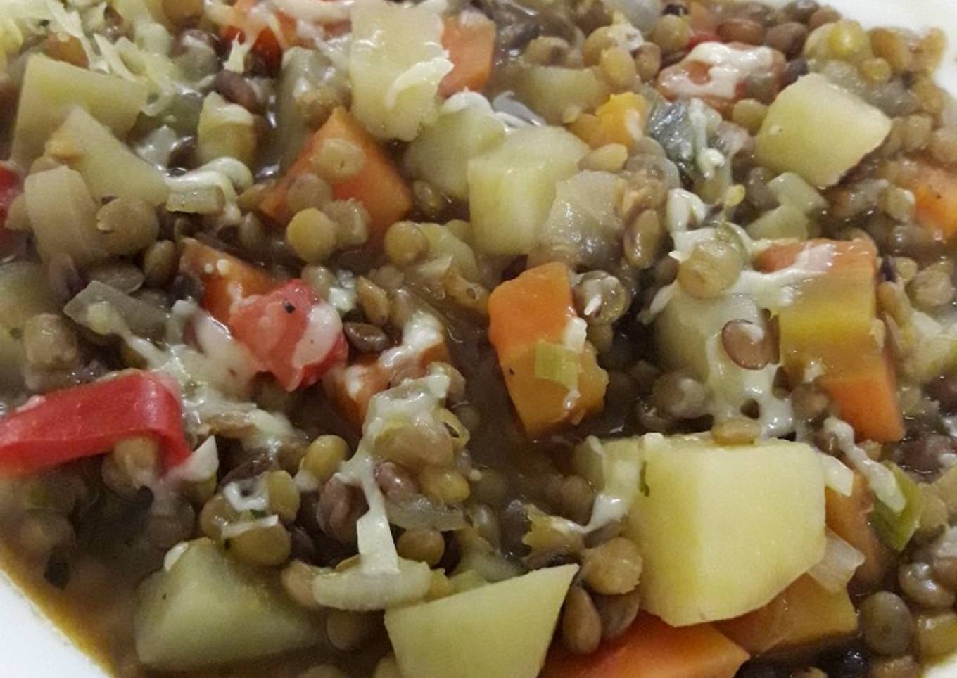 Guiso de Lentejas (veggie)