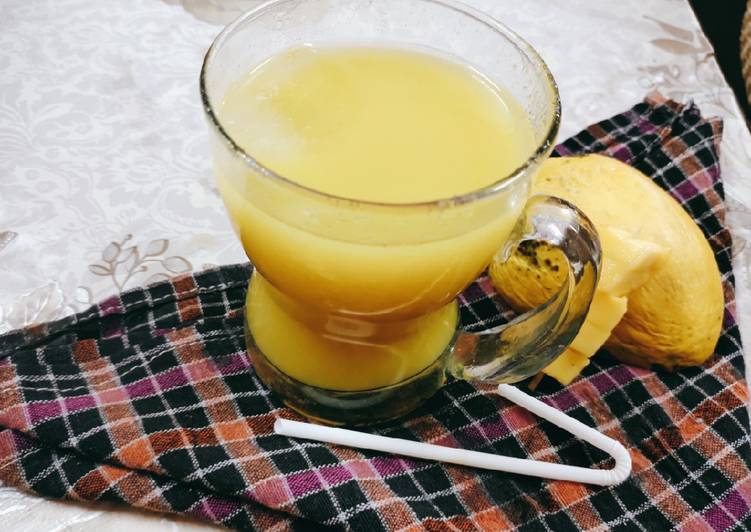 Steps to Prepare Favorite Mango juice
