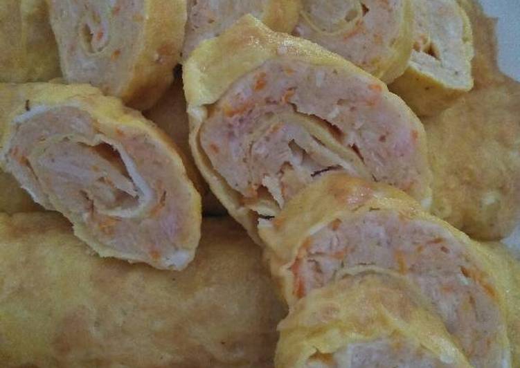 Chicken egg roll (rolade ayam homemade)