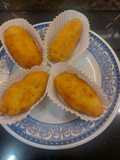Croquetas de pollo, de jamón serrano y de queso azul