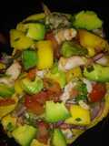 Tostadas de ceviche de Camarón a la Vivi