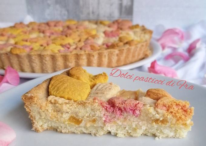 Crostata alle pesche senza glutine