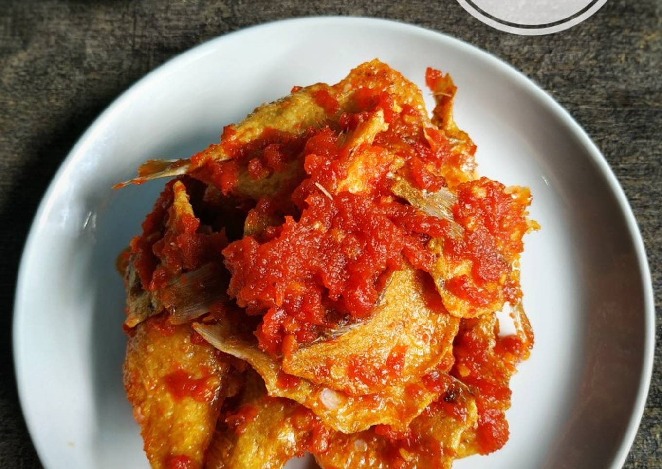 Balado Ikan Asin Kapas