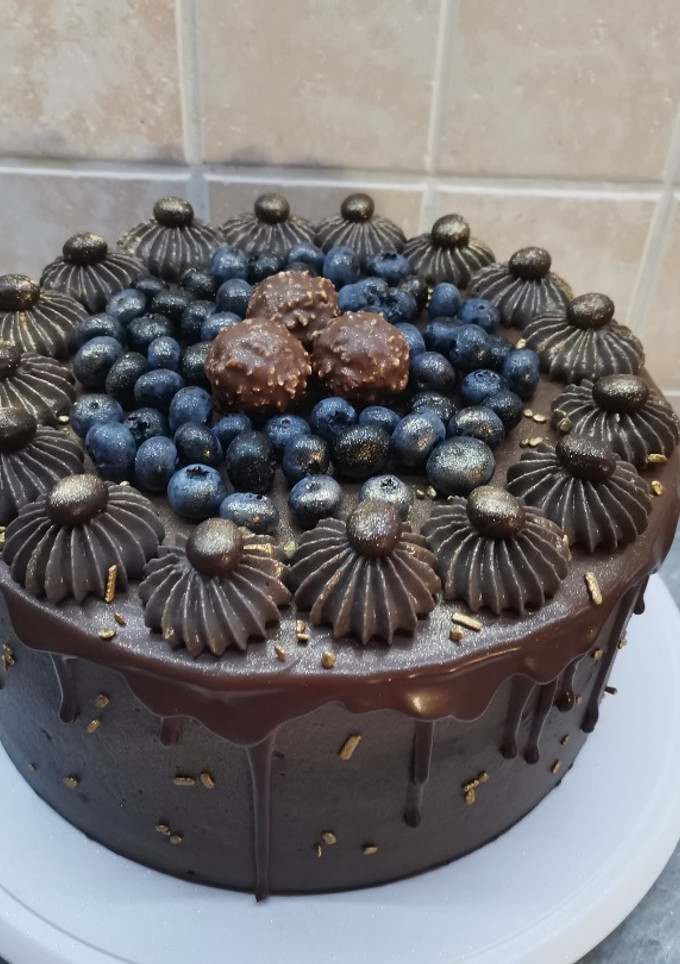 Igazán csokis csokitorta recept fotója