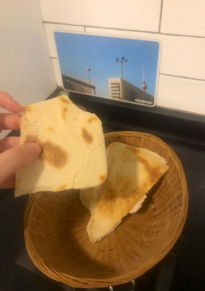 Una foto de Pan de pita fácil