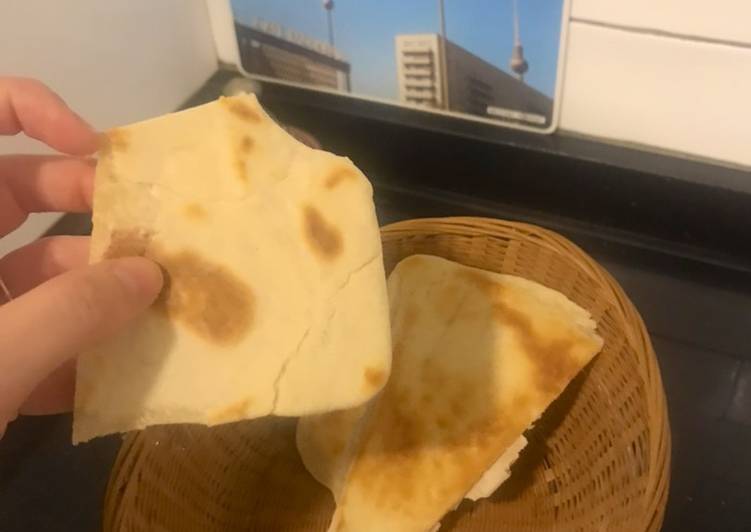 Pan de pita fácil