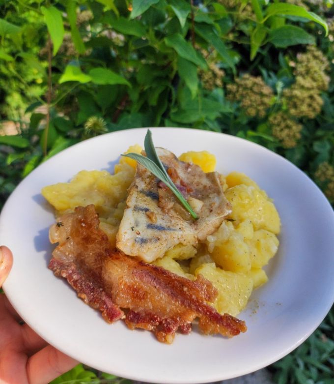 Bécsi burgonyasaláta recept fotója
