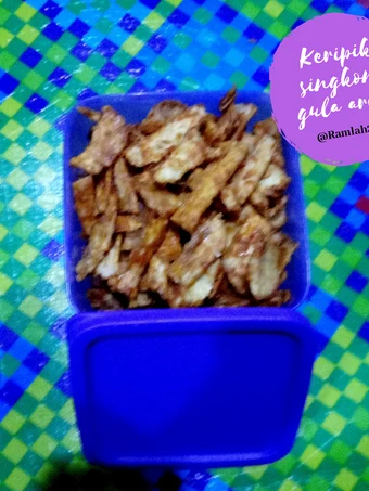 Cara Mudah Membikin Resep Keripik singkong gula aren yang Lezat Sekali Anti Ribet, Lezat