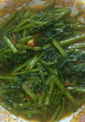 Foto resep Cobek kangkung pedesss