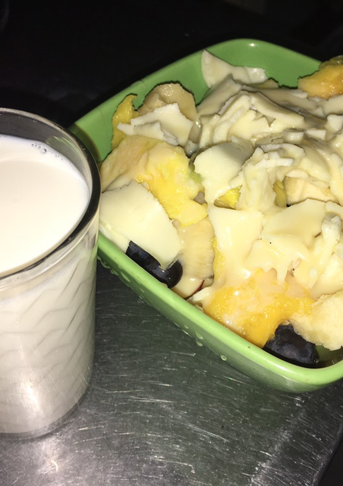 Una foto de Ensalada de frutas