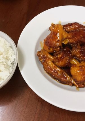 Hình của món Cánh gà chiên nước mắm.