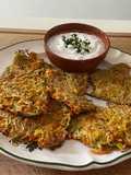 Zucchini and Carrot Fritters
