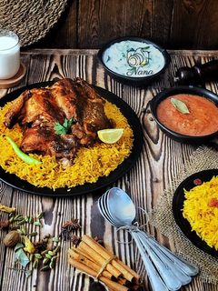 صورة لوصفة كبسة الدجاج