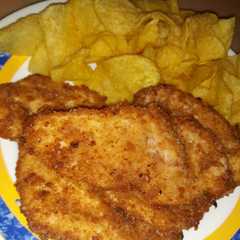 Foto principal de Pollo rebozado con galletas y coco