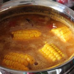 A picture of Sweet Corn Sambhar.