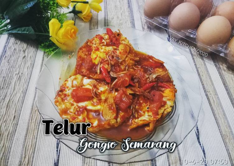Resep masakan Telur Gongso Semarang | Langkah Membuat Telur Gongso Semarang Yang Lezat