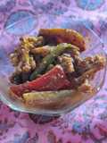 Gajar, shaljam Hari mirch achar