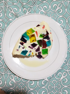 Una foto de Pastel de Gelatina