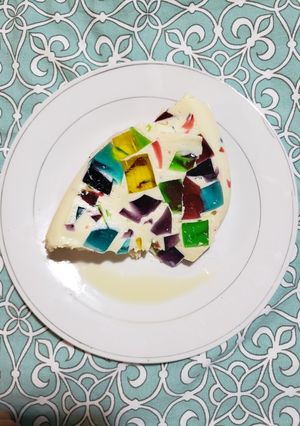 Una foto de Pastel de Gelatina