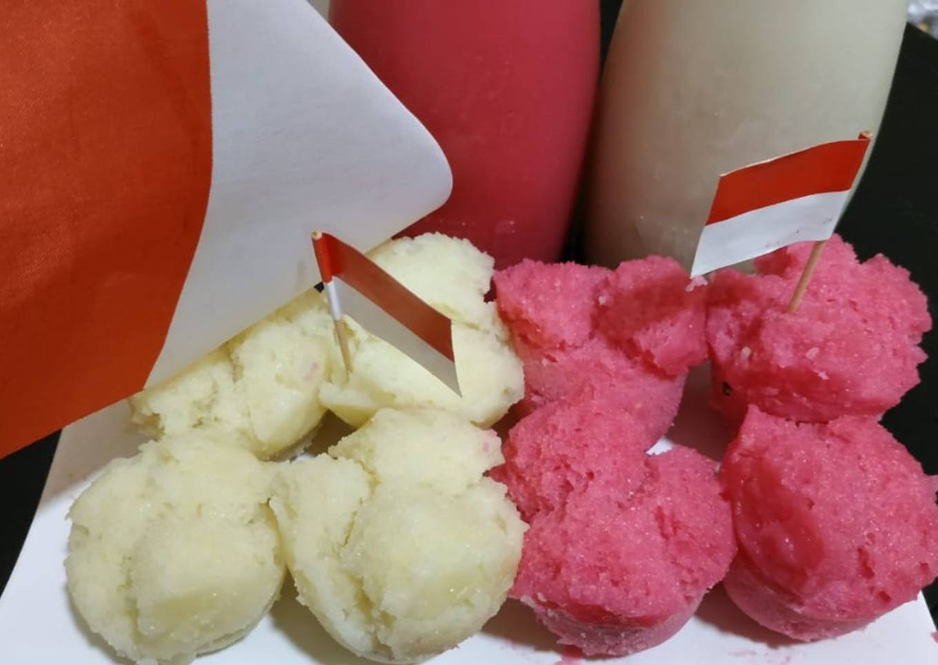 Kue Mangkok Merah Putih Merdeka