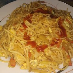 A picture of Egg Chowmein Recipe.