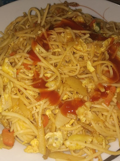 A picture of Egg Chowmein Recipe.