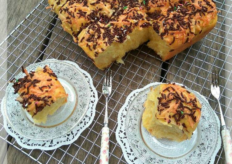 Resep Pumpkin Bread - Roti Sobek Labu | Cara Masak Pumpkin Bread - Roti Sobek Labu Yang Sedap