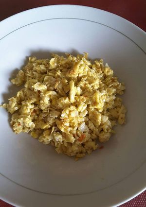 Foto resep Orak Arik Telur With Sambel Bawang