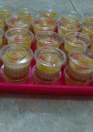 Foto resep Puding Sutera Almond