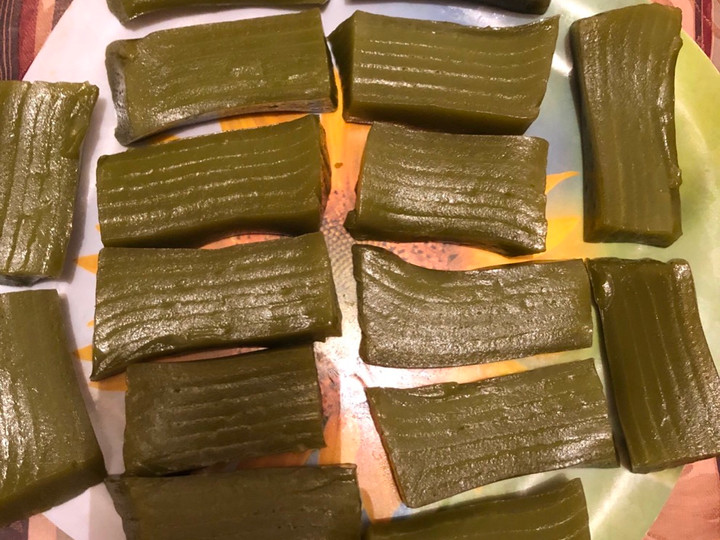 Anti Ribet, Bikin Kue pepe tapioka greentea kenyal legit Enak