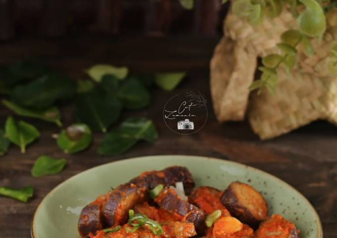 Langkah Mudah untuk Menyiapkan Terong kukus balado, Bisa Manjain Lidah