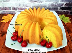 Foto resep Bolu jeruk nutrisari panggang