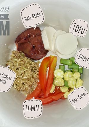Foto resep MPASI Kudran 6m+ 2 : Hati Ayam