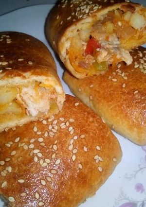 صورة لوصفة بوراك تركي محشي