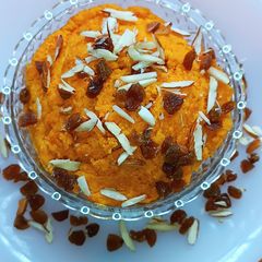 A picture of Carrot (Gajar) Halwa.