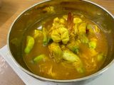 แกงส้มกุ้งกับดอกแค