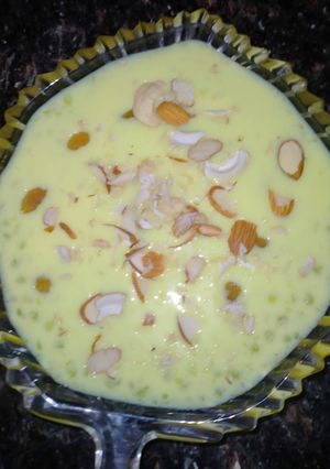 साबूदाना खीर (Sabudana kheer recipe in Hindi) रेसिपी मुख्य फोटो