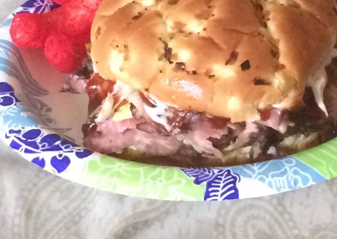 Jill's roast beef sandwich