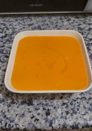 Una foto de Gazpacho de Albaricoque
