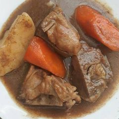 Pork stew A picture of Pork stew.