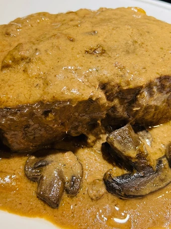 Easy Ways Make|Recipe} Crockpot Mushroom 🍄 London Broil 🥩 the Drool