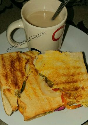 A picture of Tosted bread.