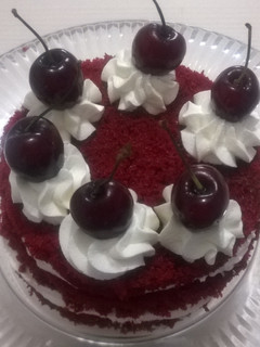 Una foto de Red Velvet Cake