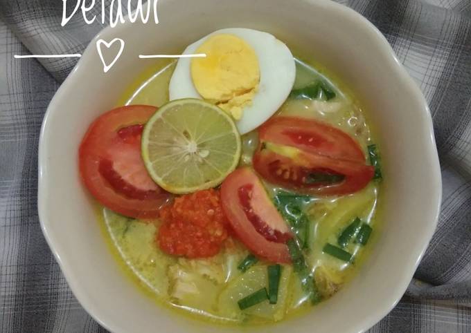 Soto ayam betawi ala2 emak kembar