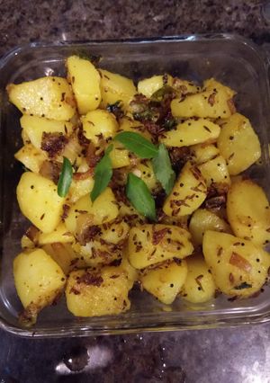 A picture of Jeera Potato.