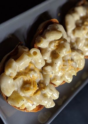 A picture of Pasta Toastie.